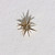 Astra Diamond Starburst Stud, metier by tomfoolery, tomfoolery