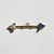 AZ Prism Green Beryl, White Topaz & Tanzanite T-Bar, metier by tomfoolery, tomfoolery
