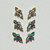 Kaleido Dawn Cluster Stud, metier by tomfoolery, tomfoolery