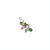 Kaleido Mist Cluster Ear Climber, metier by tomfoolery, tomfoolery