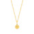 Flora Brass Necklace, Nagle and Sisters, tomfoolery