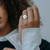 Solstice Silver Signet Ring, Nagle and Sisters, tomfoolery