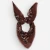 Wool & Silk Scarf Bandana Chocolate, Maison Lecomte Flament, tomfoolery