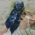 Cotton Scarf Bandana Navy Blue, Maison Lecomte Flament, tomfoolery