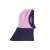 Colour Block Knit Hood in Lilac Denim, VERLOOP, tomfoolery