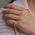 Gold Star Set Diamond Signet Ring, Star - By tf, tomfoolery