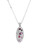 Alex Pewter Pendant Pink
