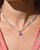 Aquamarine & Fluorite Beaded Necklace, Nagle and Sisters, tomfoolery