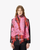 Panteo Checkered Long Scarf Pink, Inoui Editions, tomfoolery