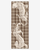 Panteo Checkered Long Scarf Beige, Inoui Editions, tomfoolery