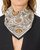 Eclipse Silk Square Scarf Off White, Inoui Editions, tomfoolery