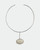 Clear Quartz Pendulum Collar Necklace, ABOAB, tomfoolery
