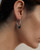 Silver Oval Long Hole Hoops, ABOAB, tomfoolery