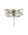 Globe Skimmer Dragonfly Brooch, Trovelore, Tomfoolery London
