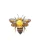 Queen Apis Bee Brooch, Trovelore, Tomfoolery London 
