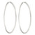 Tomfoolery, Extra Large Silver Hoops, Tf Hoops