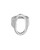  Tomfoolery, Silver Oval Ring, Karen Hallam