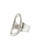 Tomfoolery, Silver Oval Ring, Karen Hallam