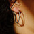 Tomfoolery, Large Silver Hoop, Tf Hoops