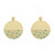Chance Earrings In Green