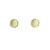Tomfoolery, Emily Collins, Small Gold Circle Stud Earrings