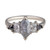 Muse by tomfoolery, 18ct White Gold Hex Five Diamond Ring, tomfoolery