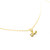 n+a New York, Tiny Diamond & 14ct Yellow Gold Tripod Pendant, Tomfoolery