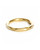 Mia Chicco: Livia 9ct Yellow Gold Faceted & Line Engraved Ring, Tomfoolery