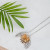 Triple Palm Leaves Pendant, Amanda Coleman, tomfoolery