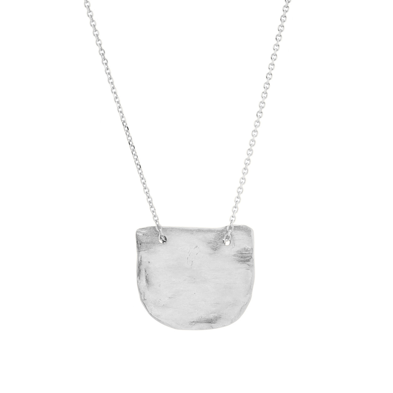 Tomfoolery, Silver Oslo Necklace, Karen Hallam