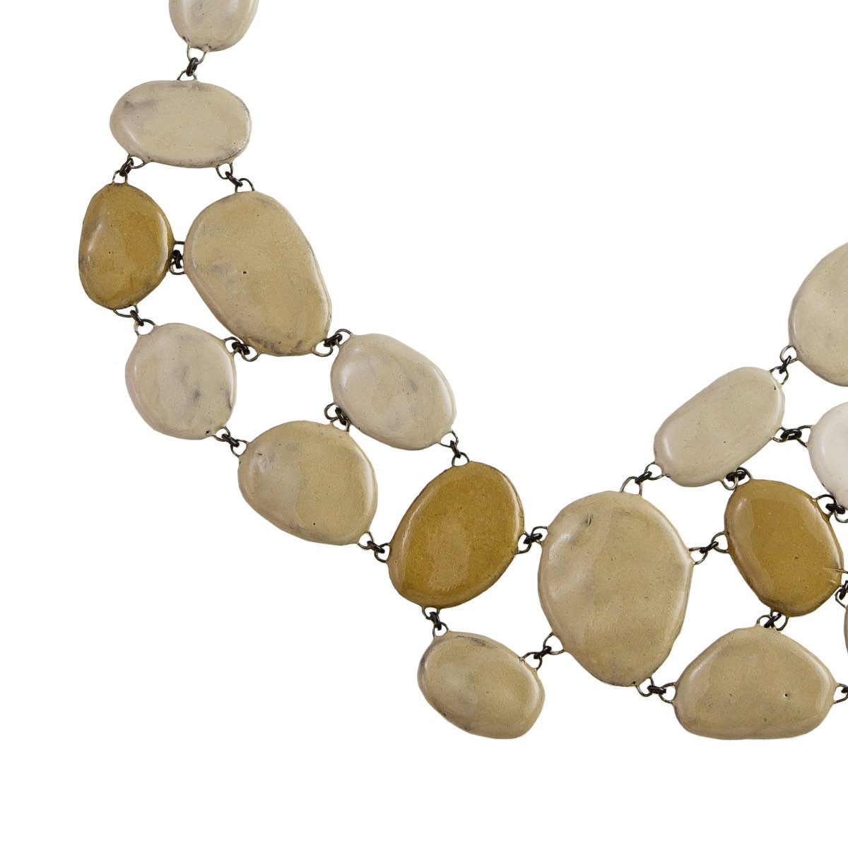 tomfoolery:  Camouflage Weaving Necklace, Claire Hequet-Chaut