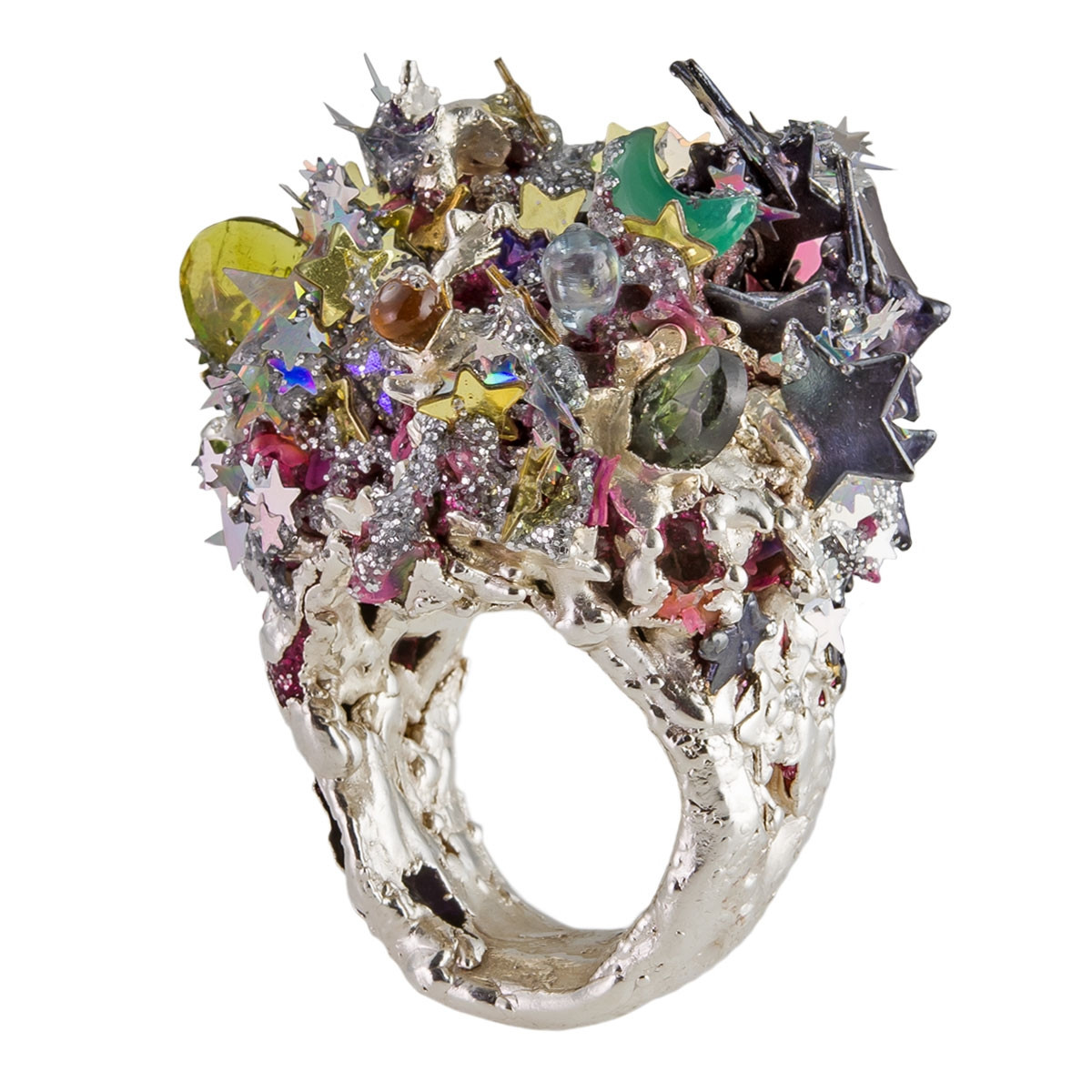 Maud Traon, One of a Kind 'Forever a Princess' Art Ring, Tomfoolery