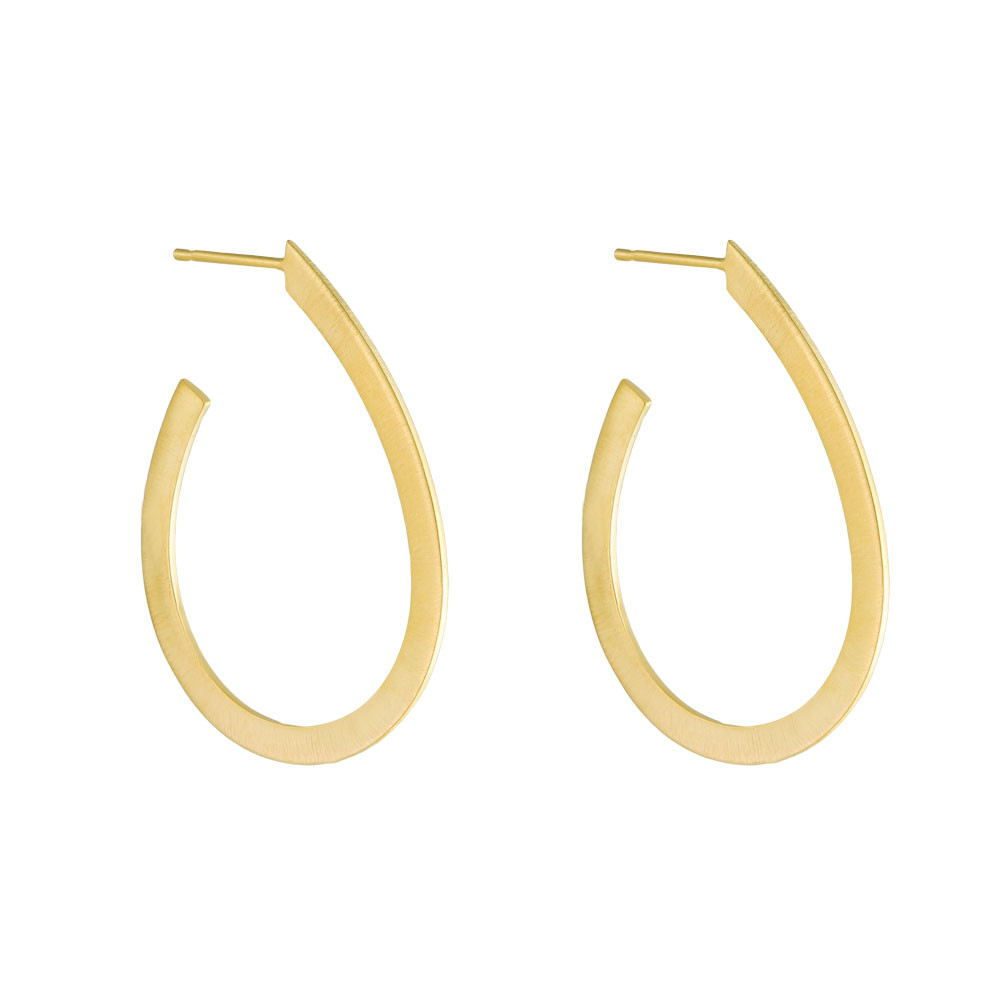 tomfoolery: Linear Pear Hoops , everyday by tomfoolery