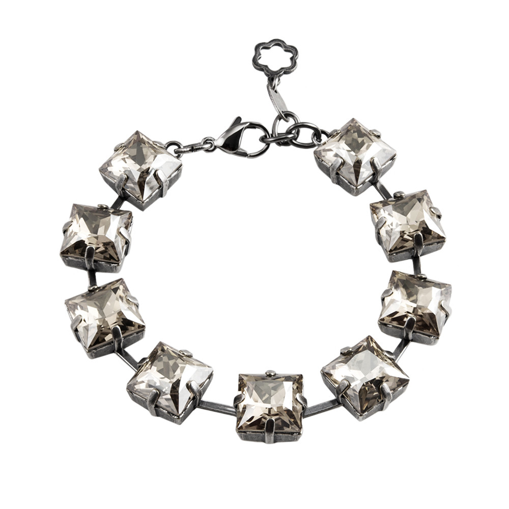 tomfoolery Square Crystal Bracelet