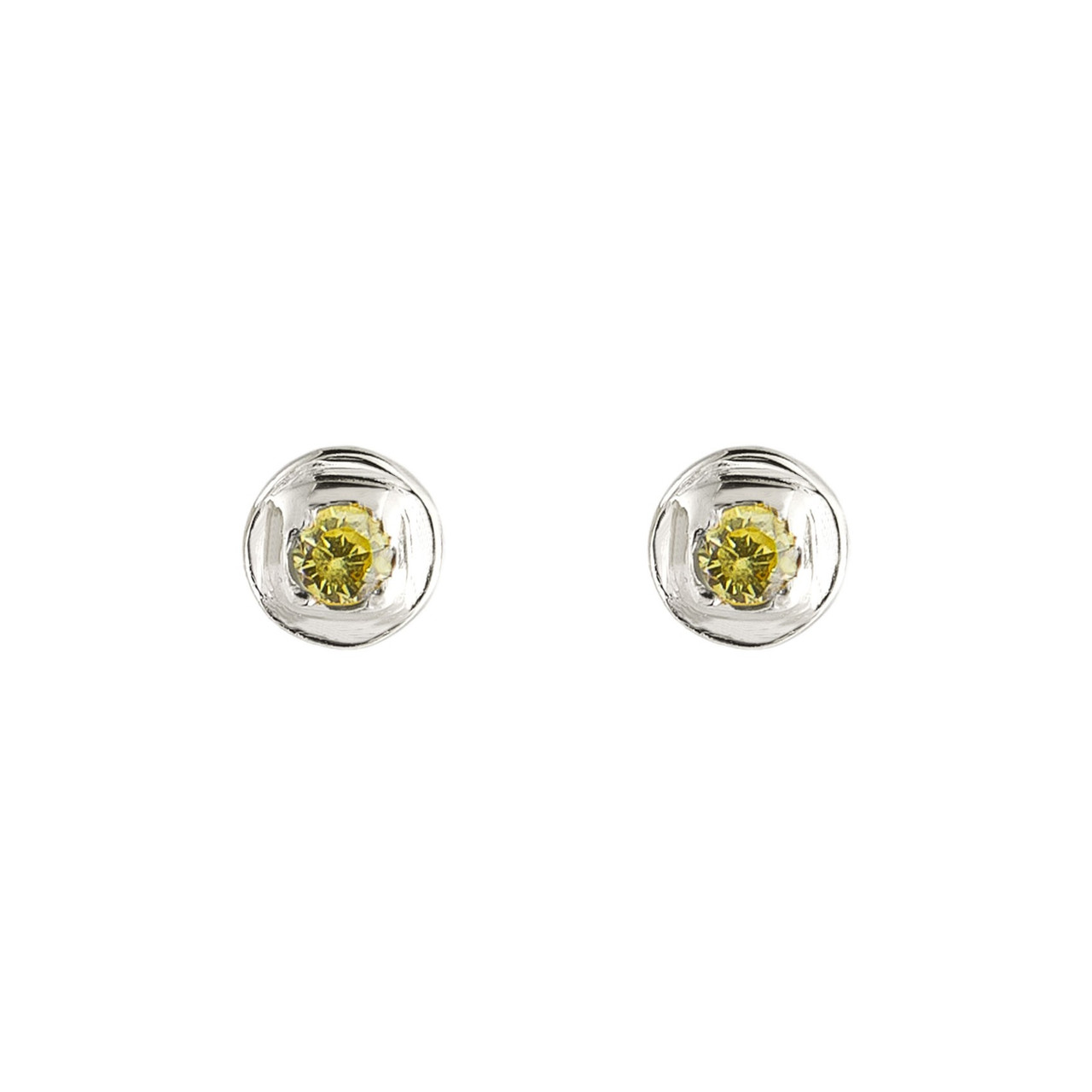 tomfoolery: Round gem studs by everyday by tomfoolery