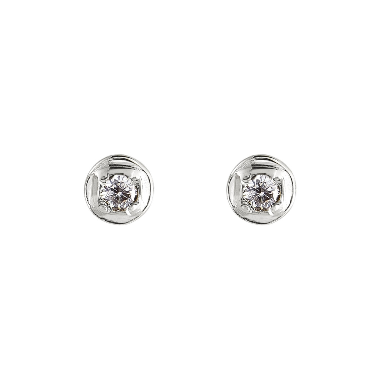 tomfoolery: Round gem studs by everyday by tomfoolery