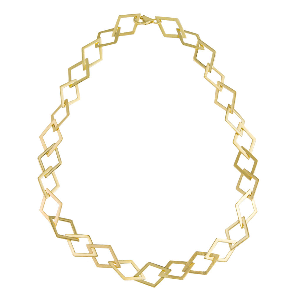 Tomfoolery: Linear Diamond Chain Necklace, everyday by tomfoolery