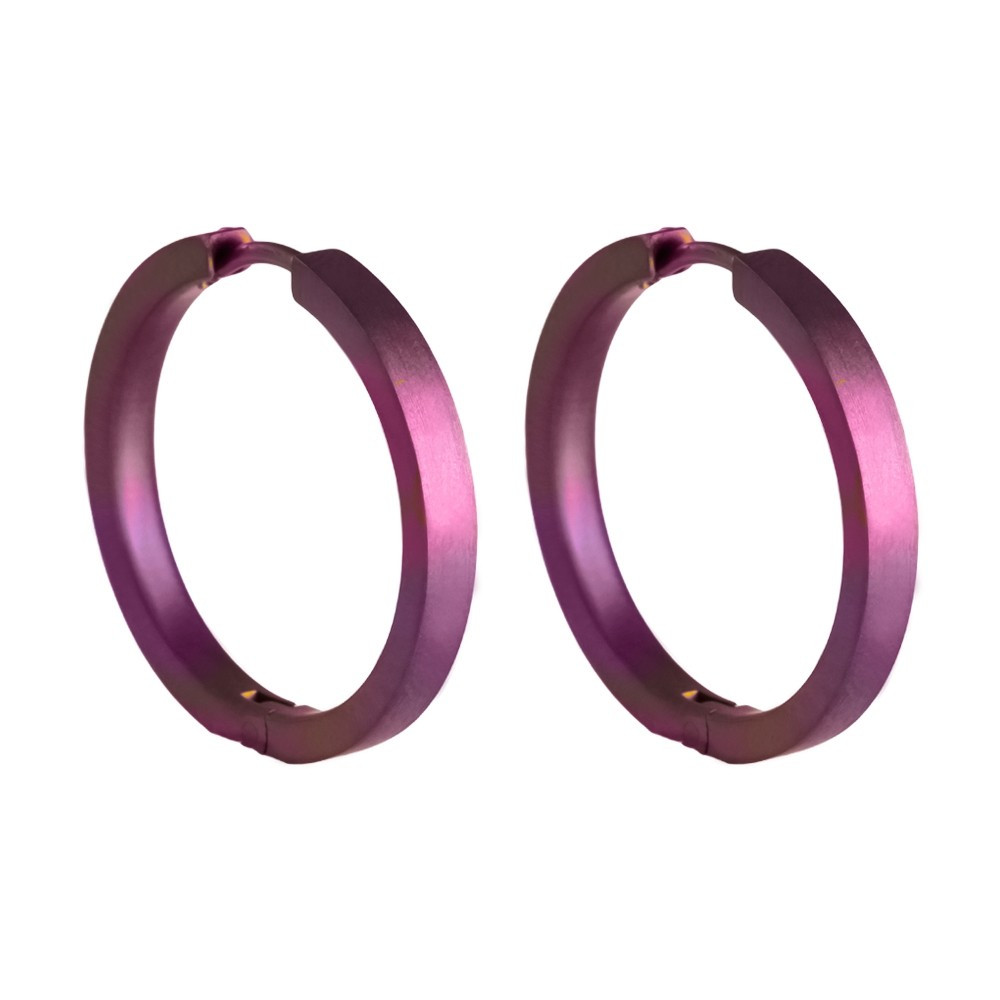 tomfoolery 24mm Titanium Hoops