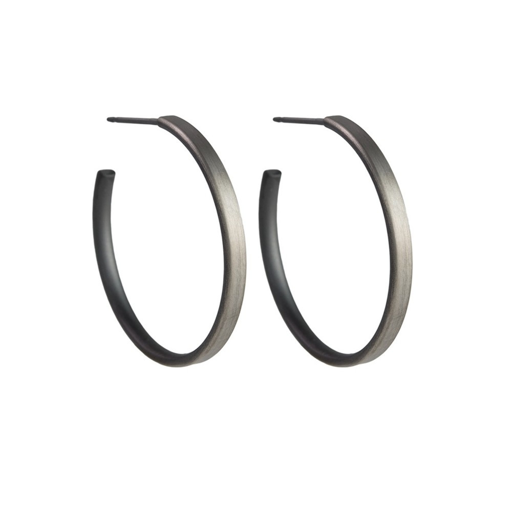 tomfoolery 25mm Titanium Stud Hoops