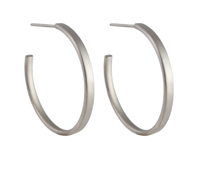 tomfoolery 25mm Titanium Stud Hoops