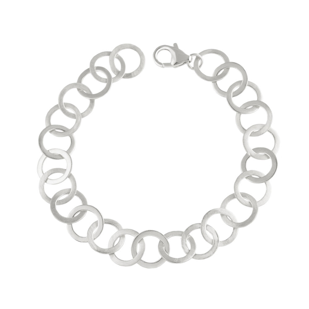 tomfoolery: Linear Circle Chain Link Bracelet, everyday by tomfoolery