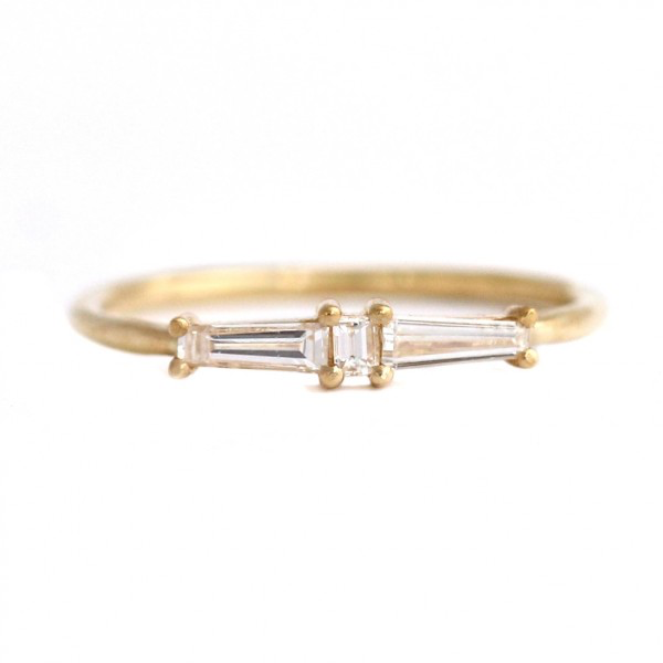 tomfoolery: Tapered Diamond Cluster Ring  , Artemer