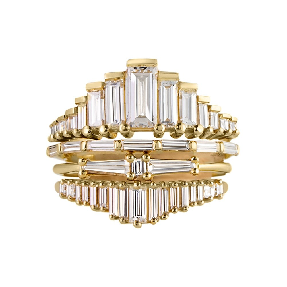 tomfoolery: Tapered Diamond Cluster Ring  , Artemer