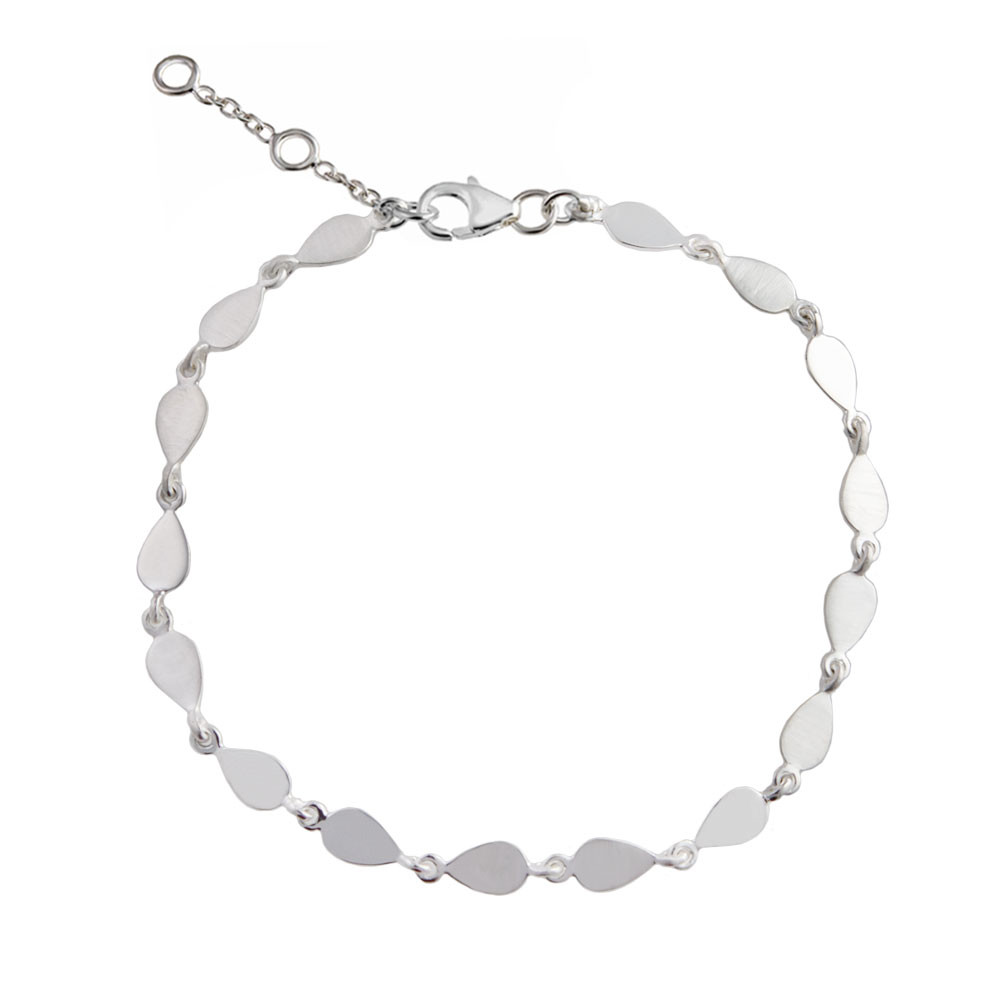 tomfoolery: Linear Pear Link Bracelet, everyday by tomfoolery