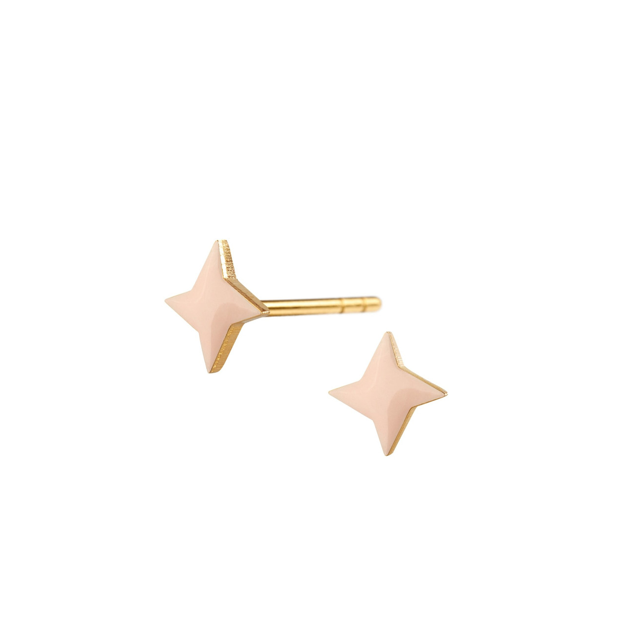 Scherning, Four Ray Star Stud Earrings, Tomfoolery