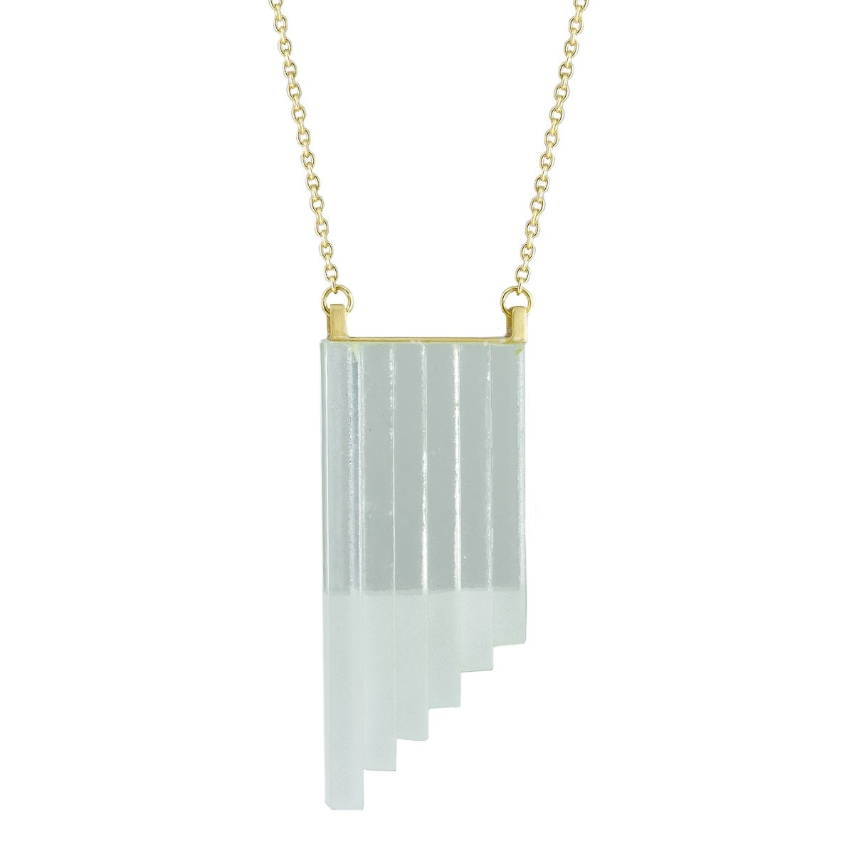 Rosa Mendez, Glass Gradient Necklace, Tomfoolery