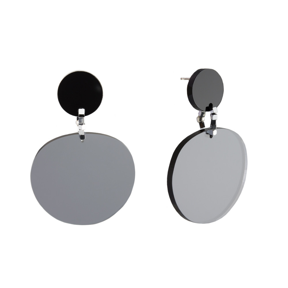 tomfoolery, Plexiglass Statement Earrings , christina brampti