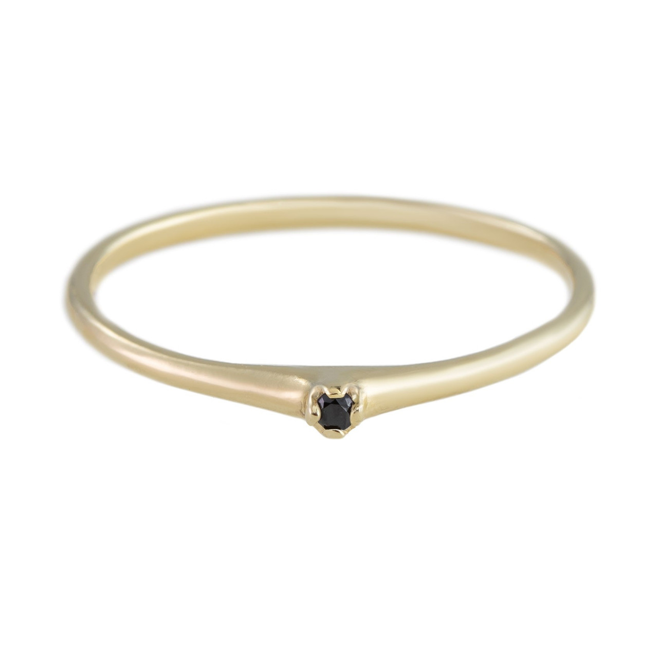 n+a New York, Petite 14ct Yellow Gold Ring, Tomfoolery