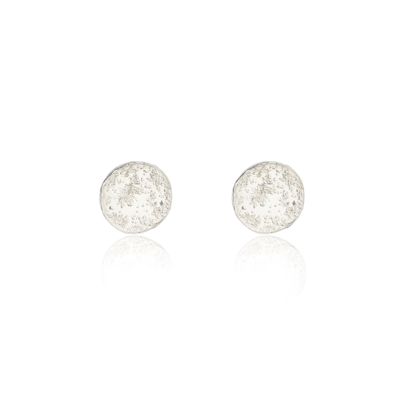 Momocreatura, Moon Disc Earrings, Tomfoolery