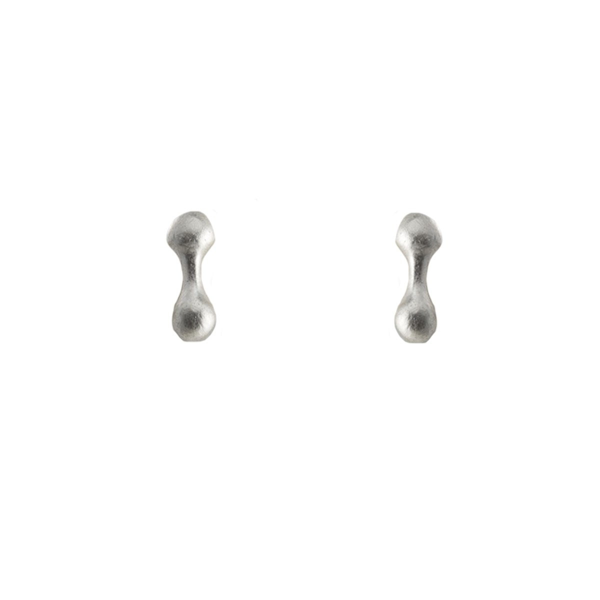 Maria Beltran, Silver Droplet Studs, Tomfoolery